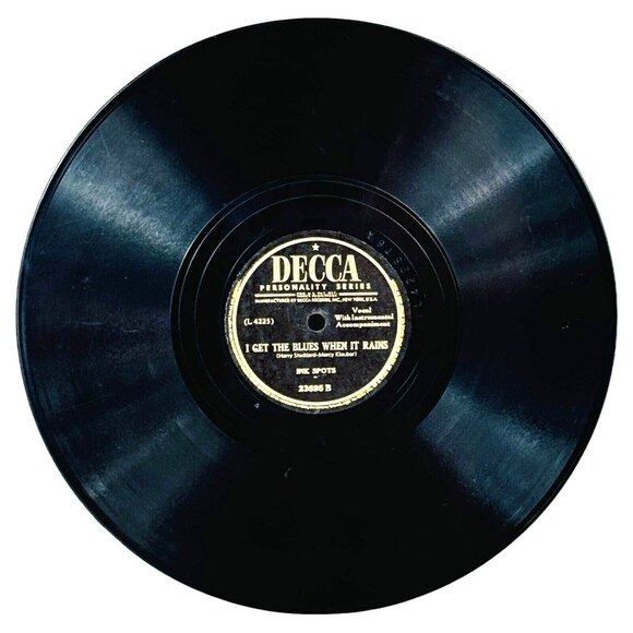 Ink Spots Either It’s Love Or It Isn’t 10in Shellac 78 RPM Decca 23695 Vintage - Picture 3 of 4
